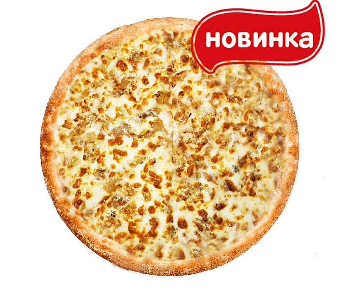 Пицца с пряной грушей и сыром горгонзола