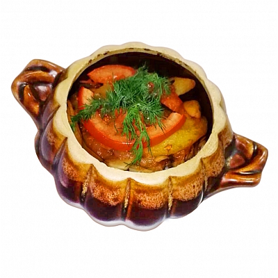 Жаркое с грибами