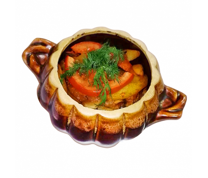 Жаркое с грибами