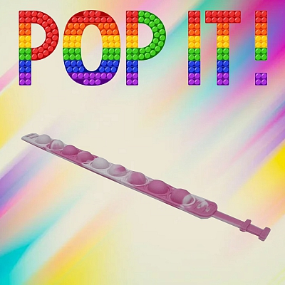 Браслет Антистресс Розовый